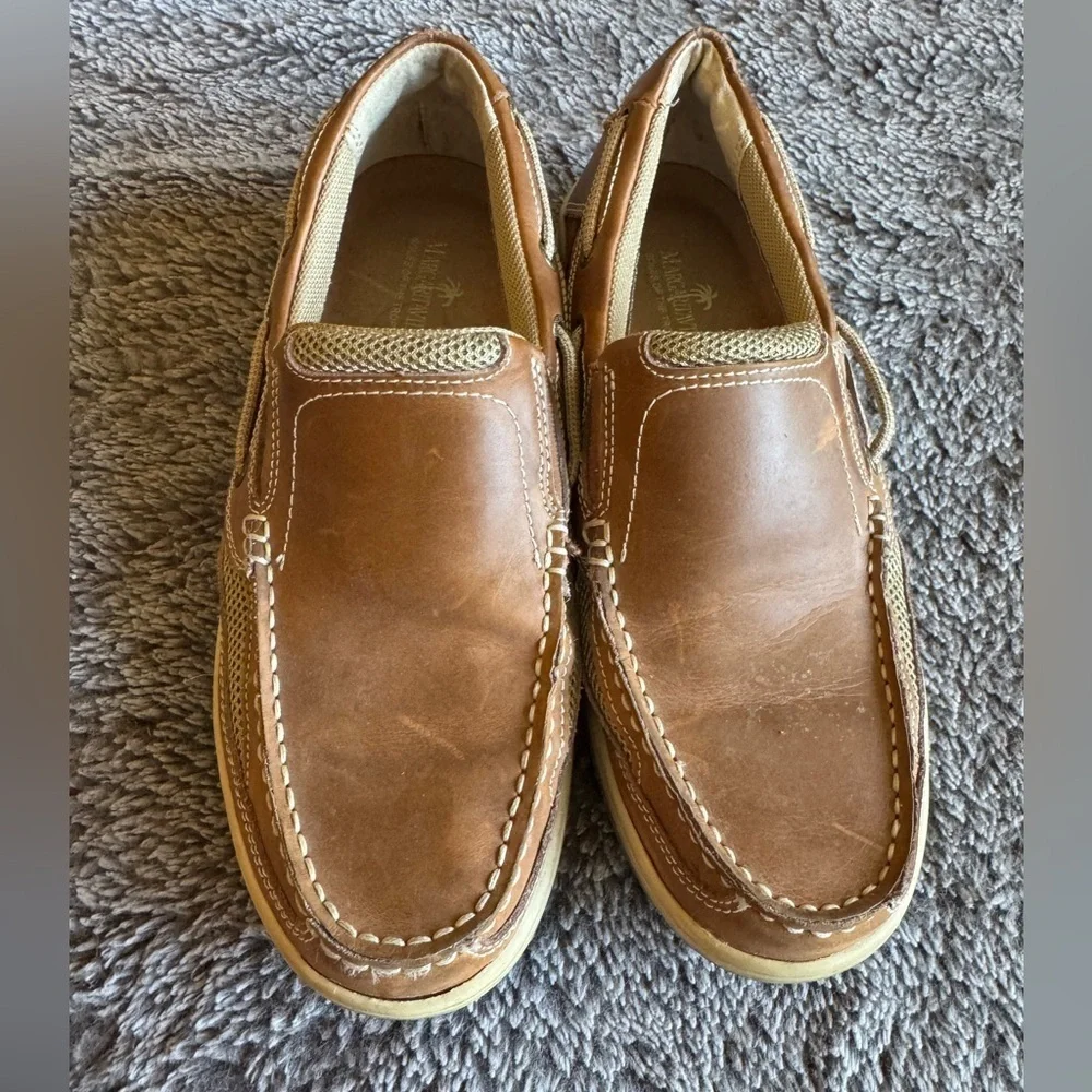 MARGARITAVILLE Men's Brown Slip-On Shoes
